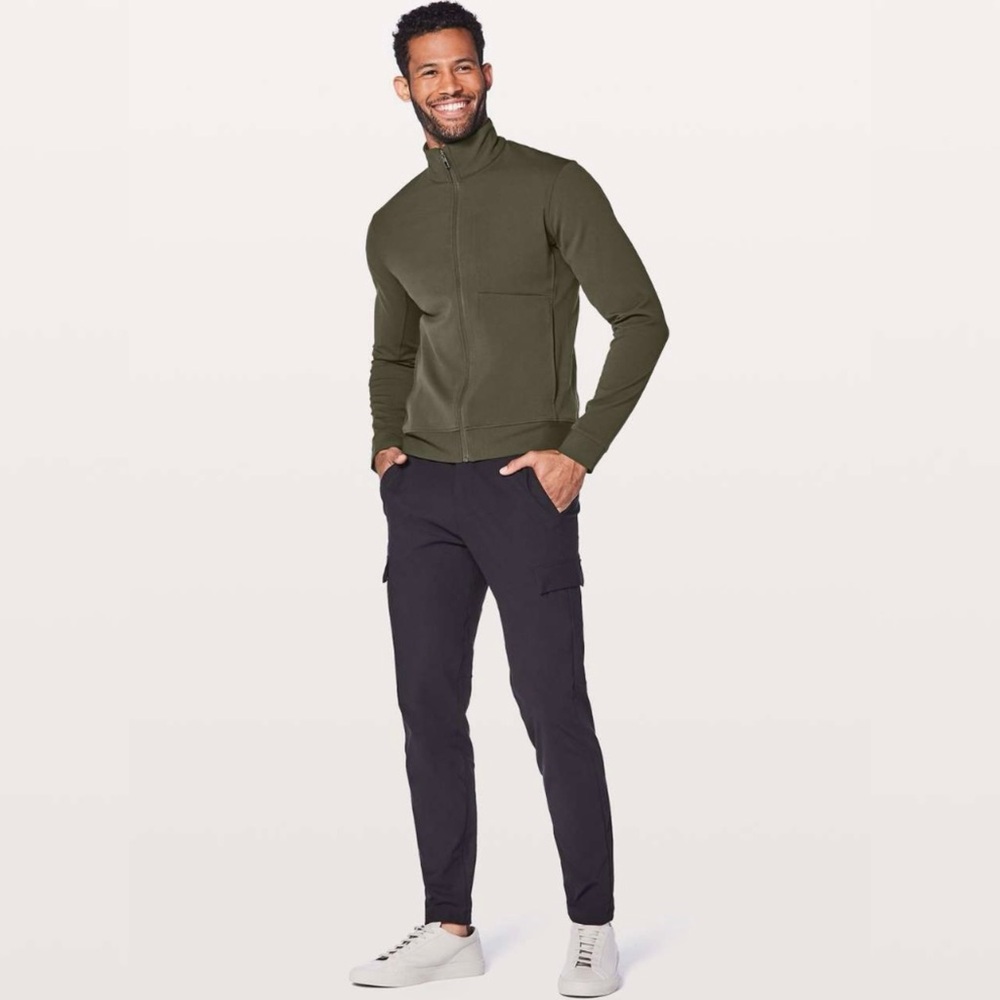 Lululemon Sojourn Jacket In Dark Olive Small - Picture 2 of 10